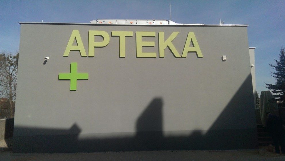 Budynek apteki ogólnej Szpitala Powiatowego w Szamotułach