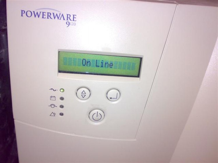 Panel zasilacza UPS Powerware 9120 – PBS, oddział Czerwonak